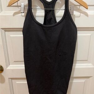 Black lululemon Women's with bra tank